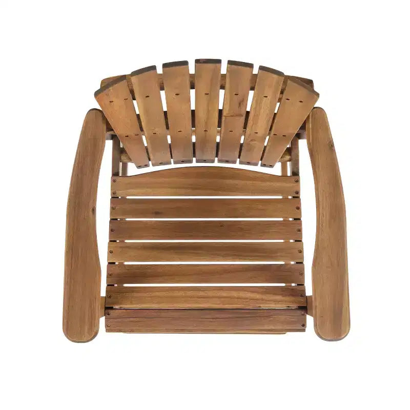 Christopher Knight Home Malibu Outdoor Acacia Wood 29.5 Inch Adirondack Barstools (Set of 2)