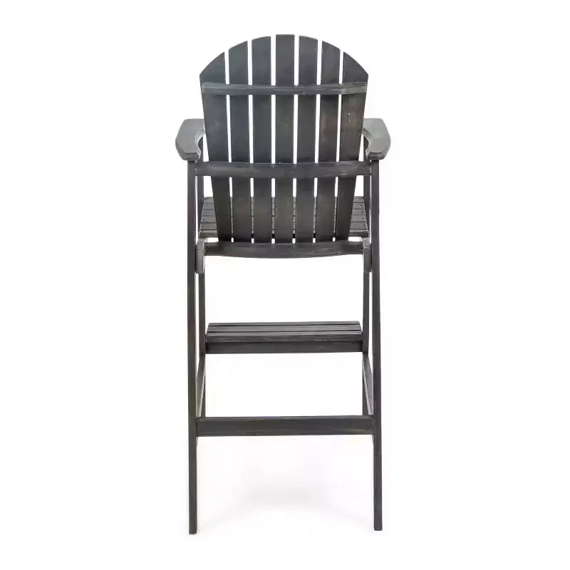Christopher Knight Home Malibu Outdoor Acacia Wood 29.5 Inch Adirondack Barstools (Set of 2)
