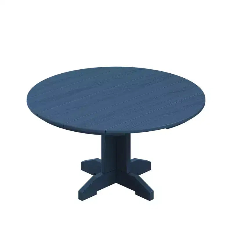 HYLEORY Outdoor Round Coffee Table, 36 Adirondack Coffee Table for Patio, Garden, Backyard