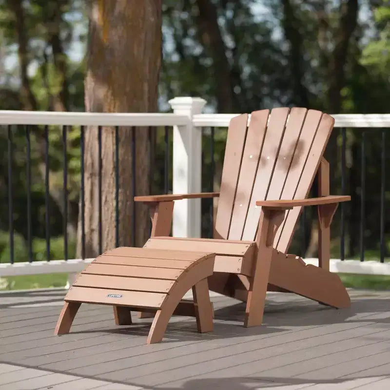 Lifetime Adirondack Ottoman, Brown (60245)