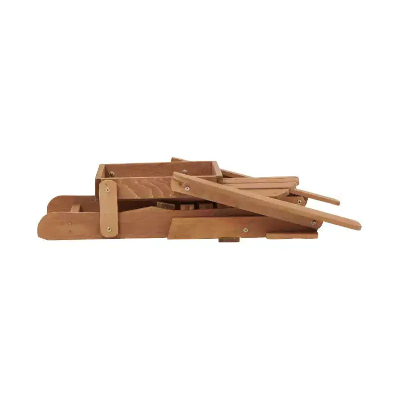 Chaise Adirondack surdimensionnée en bois Whisen avec dossier prémonté