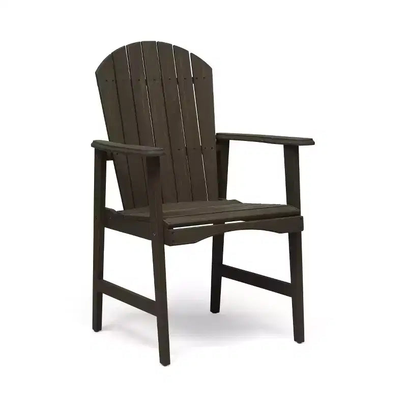 Okak Oversized Patio Folding Adirondack Chair,Set of 2,Premium Acacia Accent Chair Dining Chair for Garden&Backyard,Outdoor Lounge Chair