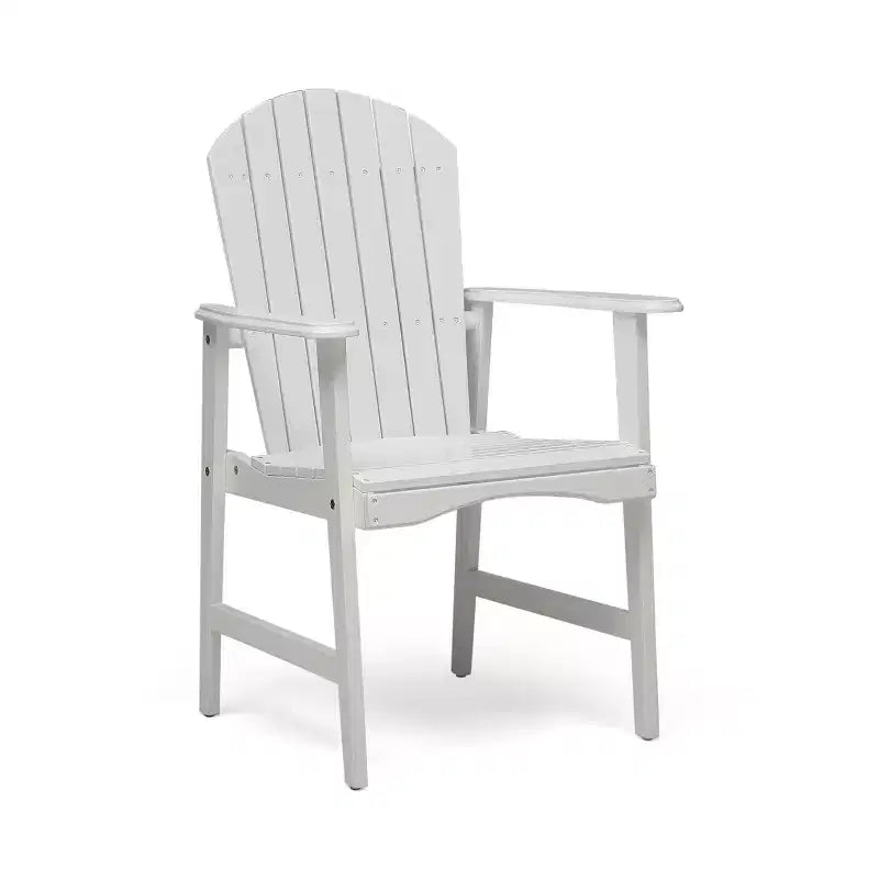 Okak Oversized Patio Folding Adirondack Chair,Set of 2,Premium Acacia Accent Chair Dining Chair for Garden&Backyard,Outdoor Lounge Chair