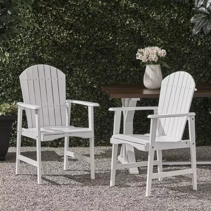 Okak Oversized Patio Folding Adirondack Chair,Set of 2,Premium Acacia Accent Chair Dining Chair for Garden&Backyard,Outdoor Lounge Chair