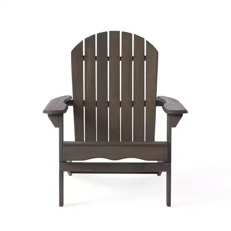 Christopher Knight Home Malibu Chaises Adirondack d'extérieur en bois d'acacia avec coussins (Lot de 2)