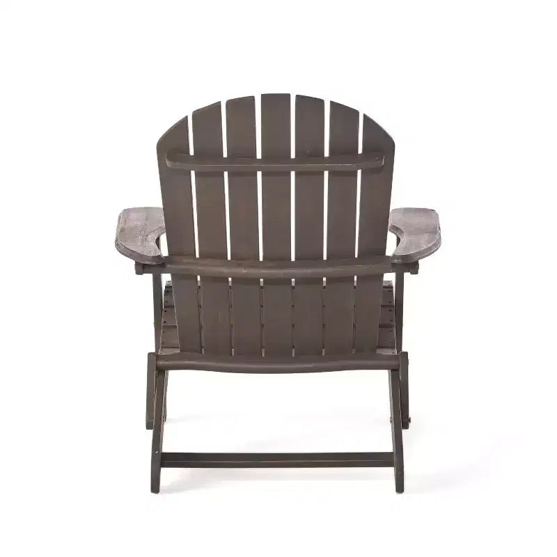 Christopher Knight Home Malibu Chaises Adirondack d'extérieur en bois d'acacia avec coussins (Lot de 2)