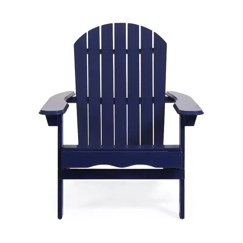 Christopher Knight Home Malibu Chaises Adirondack d'extérieur en bois d'acacia avec coussins (Lot de 2)