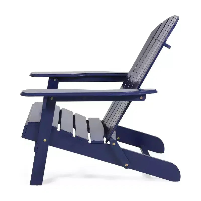 Christopher Knight Home Malibu Chaises Adirondack d'extérieur en bois d'acacia avec coussins (Lot de 2)