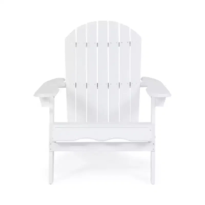 Christopher Knight Home Malibu Chaises Adirondack d'extérieur en bois d'acacia avec coussins (Lot de 2)
