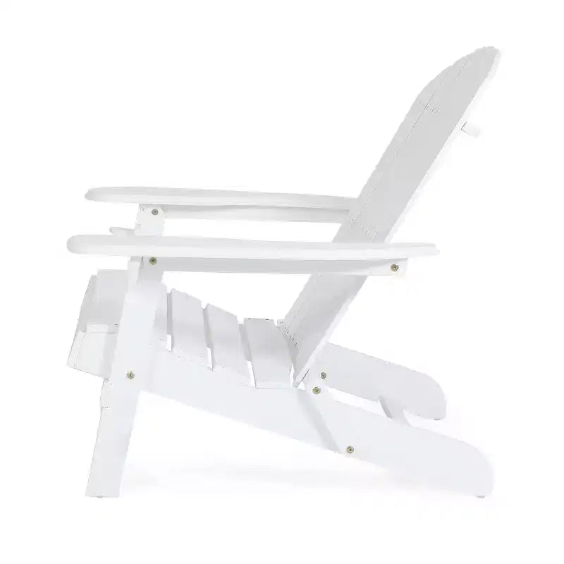 Christopher Knight Home Malibu Chaises Adirondack d'extérieur en bois d'acacia avec coussins (Lot de 2)