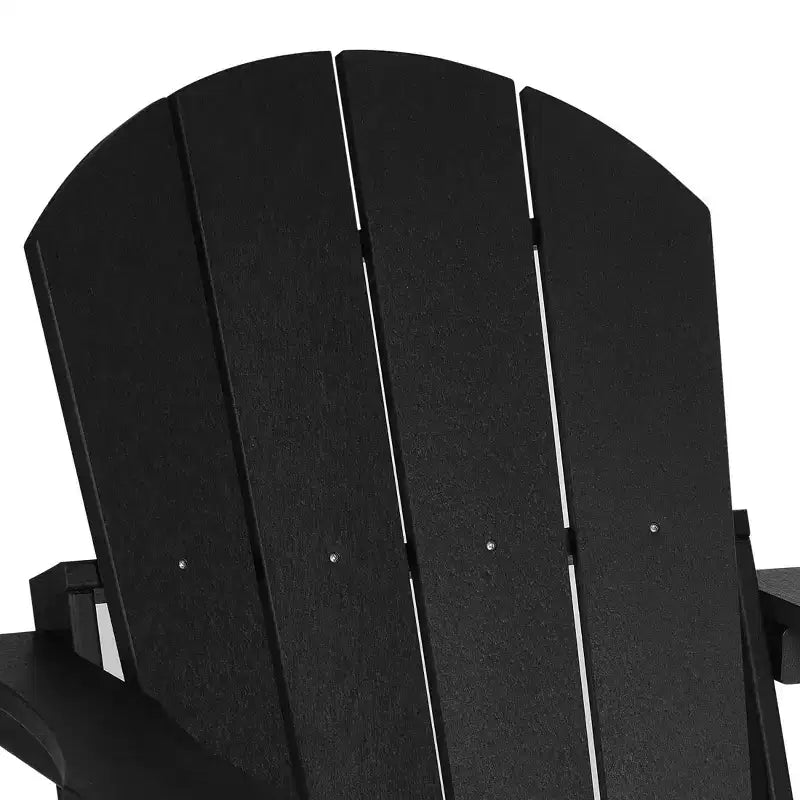 WestinTrends Malibu HDPE Outdoor Patio Folding Poly Adirondack Chair