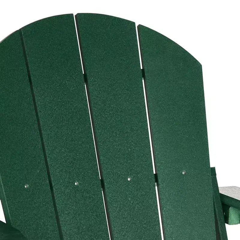 WestinTrends Malibu HDPE Outdoor Patio Folding Poly Adirondack Chair