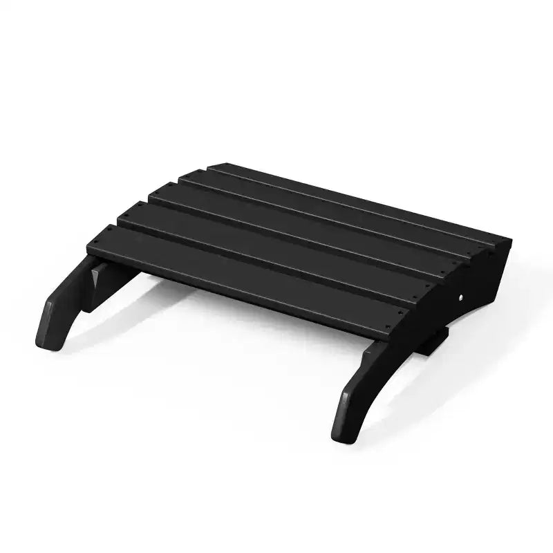 WestinTrends Dylan Outdoor Patio HDPE Adirondack Ottoman Footrest