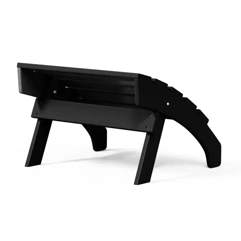 WestinTrends Dylan Outdoor Patio HDPE Adirondack Ottoman Footrest