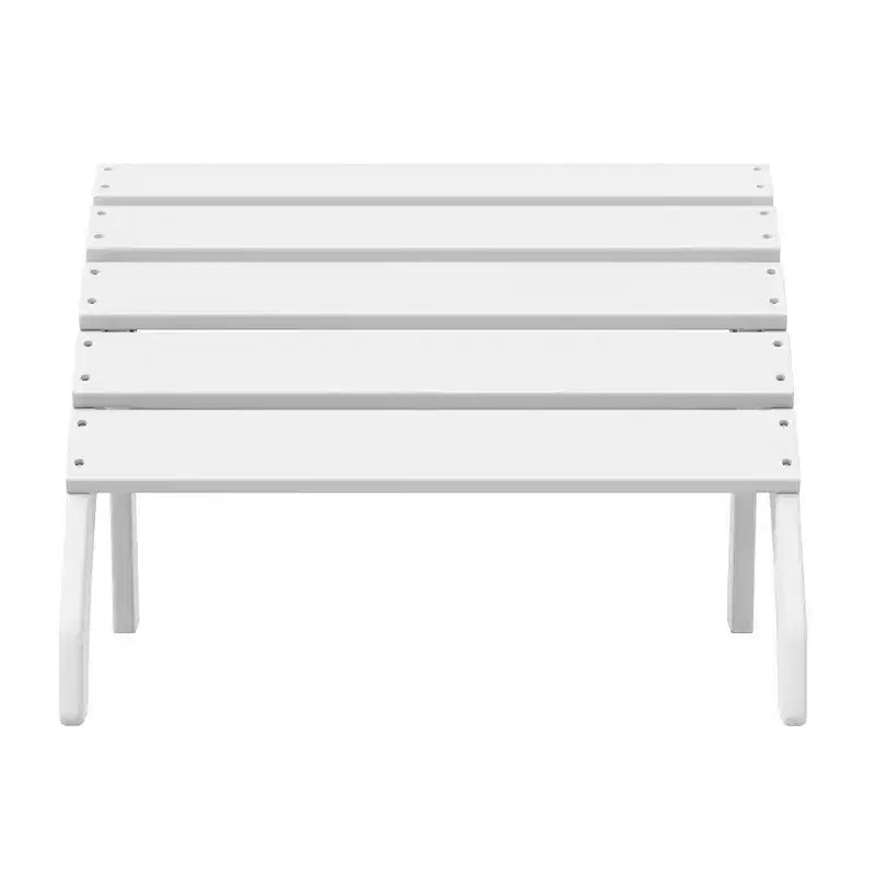 WestinTrends Dylan Outdoor Patio HDPE Adirondack Ottoman Footrest