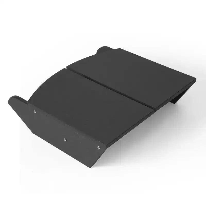 WestinTrends Riviera Modern HDPE Plastic Folding Patio Adirondack Ottoman
