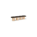 Meridian Furniture,Pavilion Boucle Fabric Bench