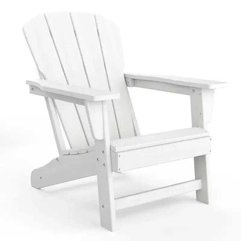 Patio Adirondack Accent Chairs, Weather Resistant Outdoor Chair, Heavy Duty 380Lbs Capacity for Outdoor, Patio, Lawn, Garden, Porch