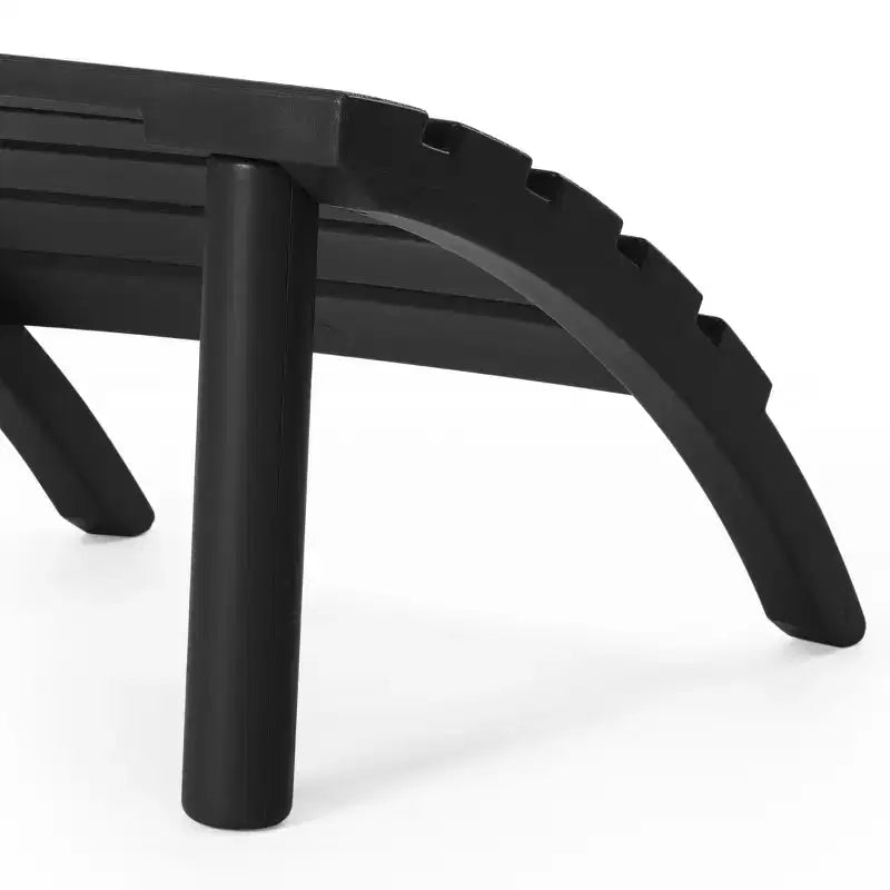WestinTrends Azura Outdoor Patio HDPE Adirondack Ottoman Footrest