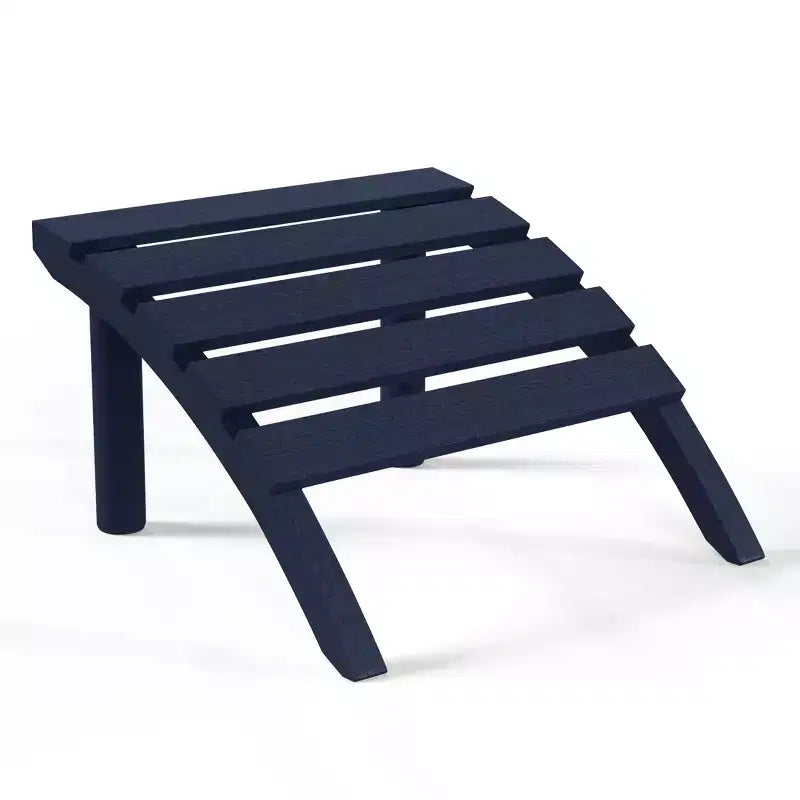 WestinTrends Azura Outdoor Patio HDPE Adirondack Ottoman Footrest