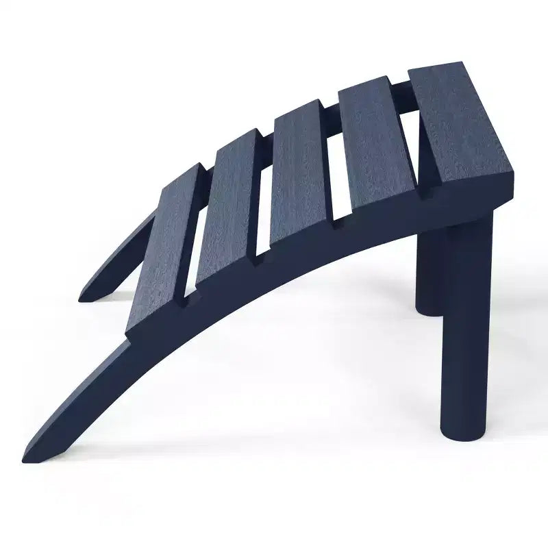 WestinTrends Azura Outdoor Patio HDPE Adirondack Ottoman Footrest