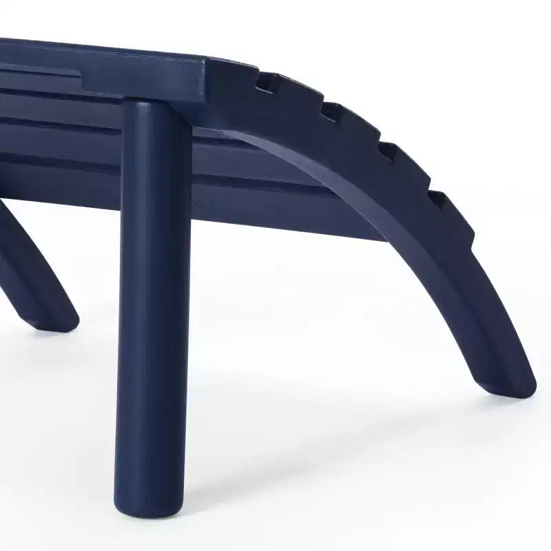 WestinTrends Azura Outdoor Patio HDPE Adirondack Ottoman Footrest