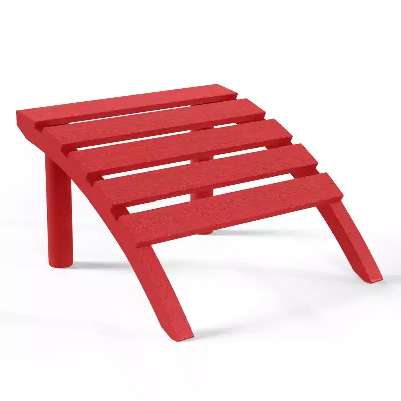 WestinTrends Azura Outdoor Patio HDPE Adirondack Ottoman Footrest
