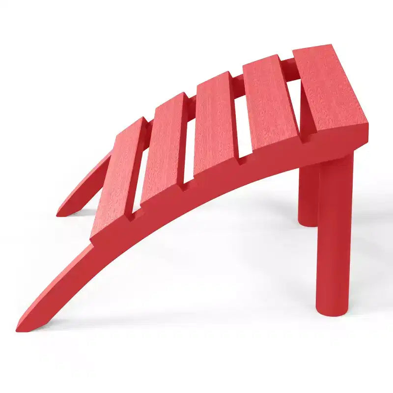 WestinTrends Azura Outdoor Patio HDPE Adirondack Ottoman Footrest
