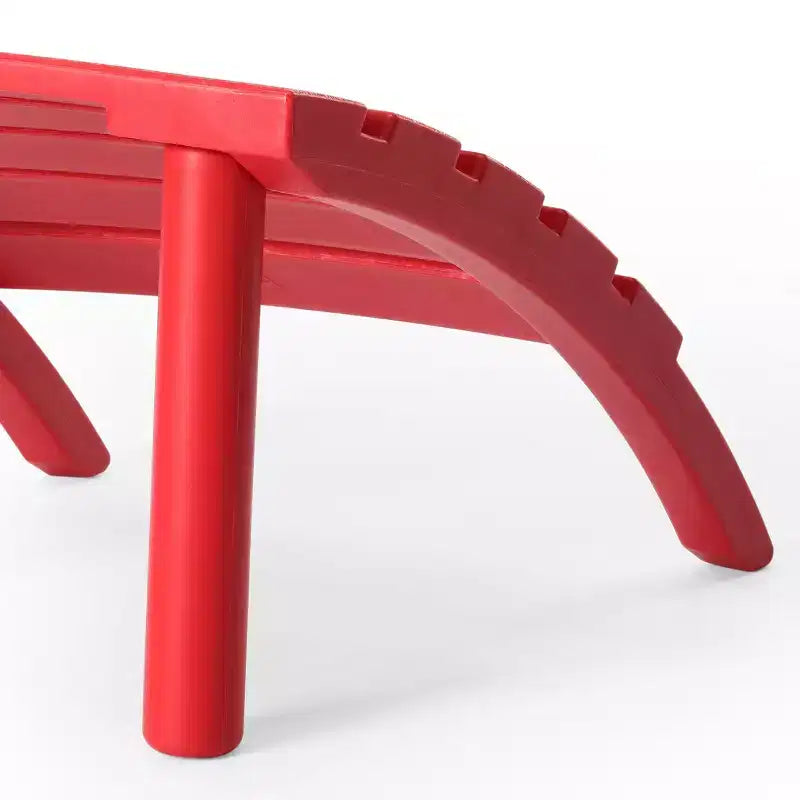 WestinTrends Azura Outdoor Patio HDPE Adirondack Ottoman Footrest