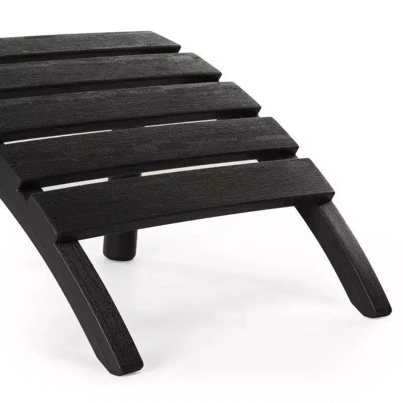 WestinTrends Azura Outdoor Patio HDPE Adirondack Ottoman Footrest