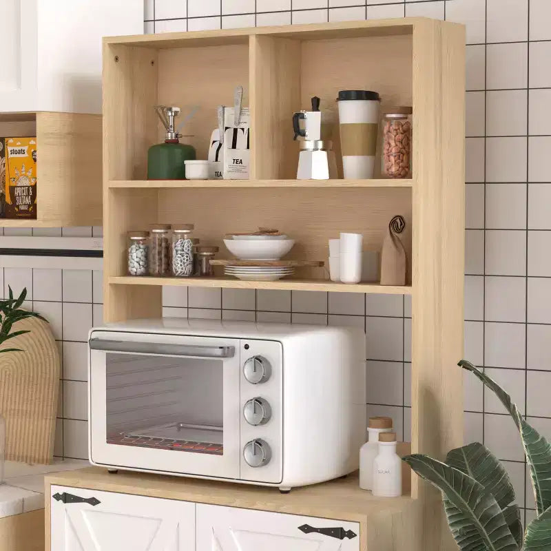 Credenza in legno a 4 ante e 2 cassetti