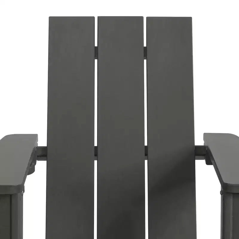 WestinTrends Ashore Chaises à bascule modernes Adirondack en plastique HDPE pour enfants (Lot de 2)