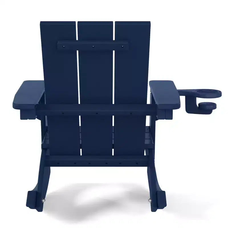 WestinTrends Ashore Chaises à bascule modernes Adirondack en plastique HDPE pour enfants (Lot de 2)