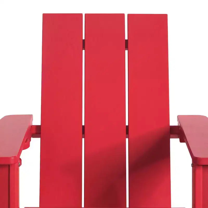 WestinTrends Ashore Chaises à bascule modernes Adirondack en plastique HDPE pour enfants (Lot de 2)