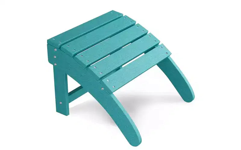 COZONY Portable Adirondack Ottoman Foot Rest, 1/2/4 pack HDPE Weather-Resistant Outdoor Footstool for Adirondack Chair, Patio, Porch, Pool & Backyard