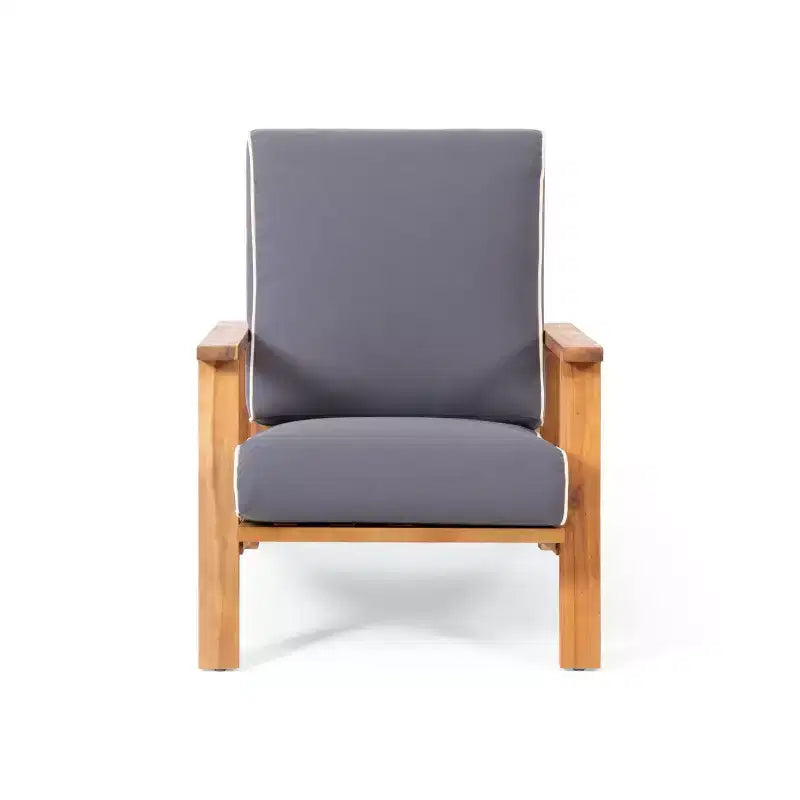 TUYOHW Boho Adirondack Chair,Set of 1,Patio Accent Chairs,Outdoor Acacia Conversation seat for Porch,Garden & Backyard,400lbs Capacity