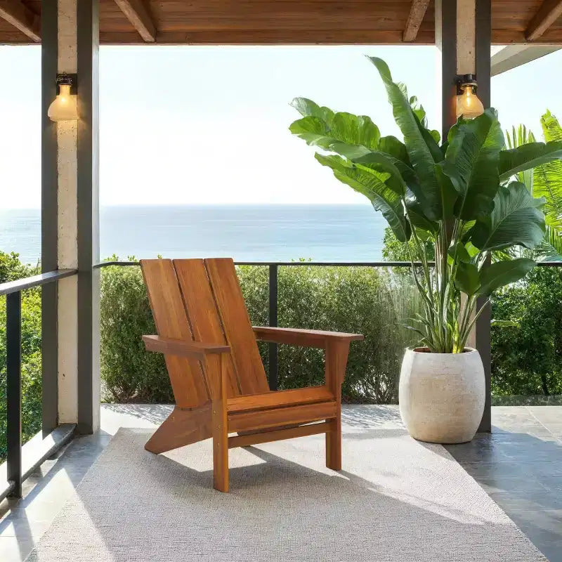 Alton Adirondack Chair Indoor/Outdoor - PAT6801 - Safavieh