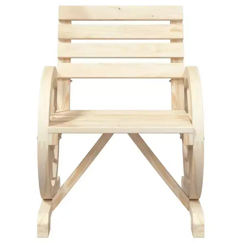 vidaXL Patio Lounge Set Outdoor Garden Seat Furniture 4 Piece Solid Wood Fir