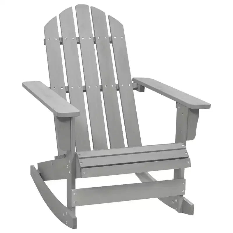 vidaXL Adirondack Rocking Chair Lounge Patio Chair for Garden Solid Wood Fir
