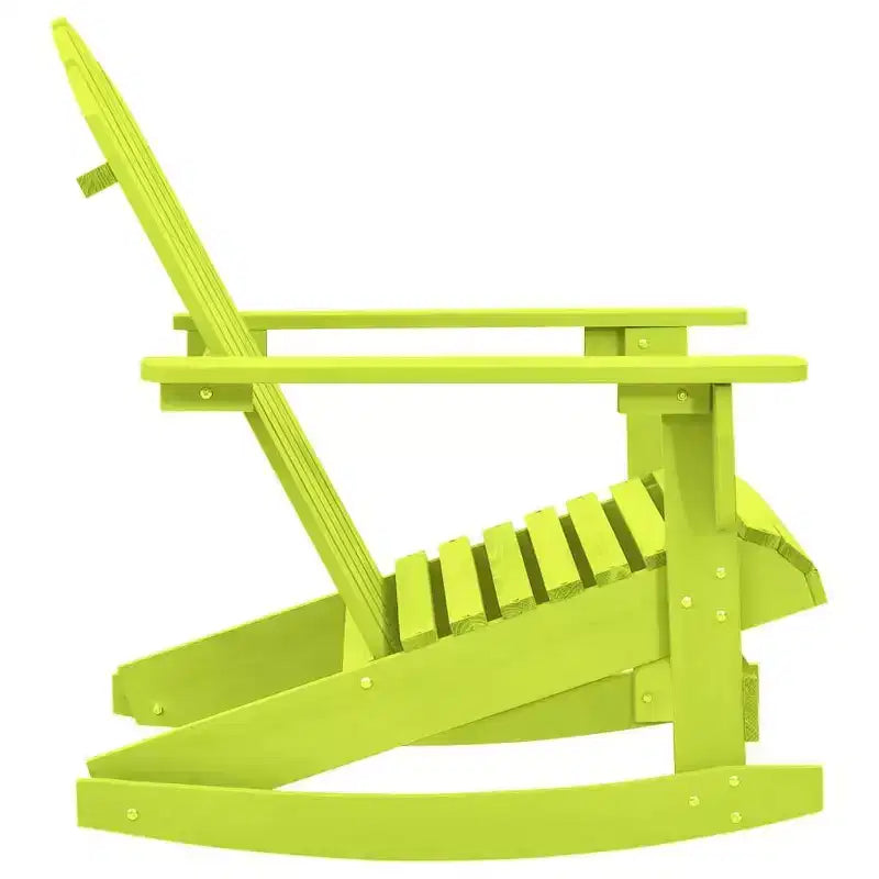 vidaXL Adirondack Rocking Chair Lounge Patio Chair for Garden Solid Wood Fir