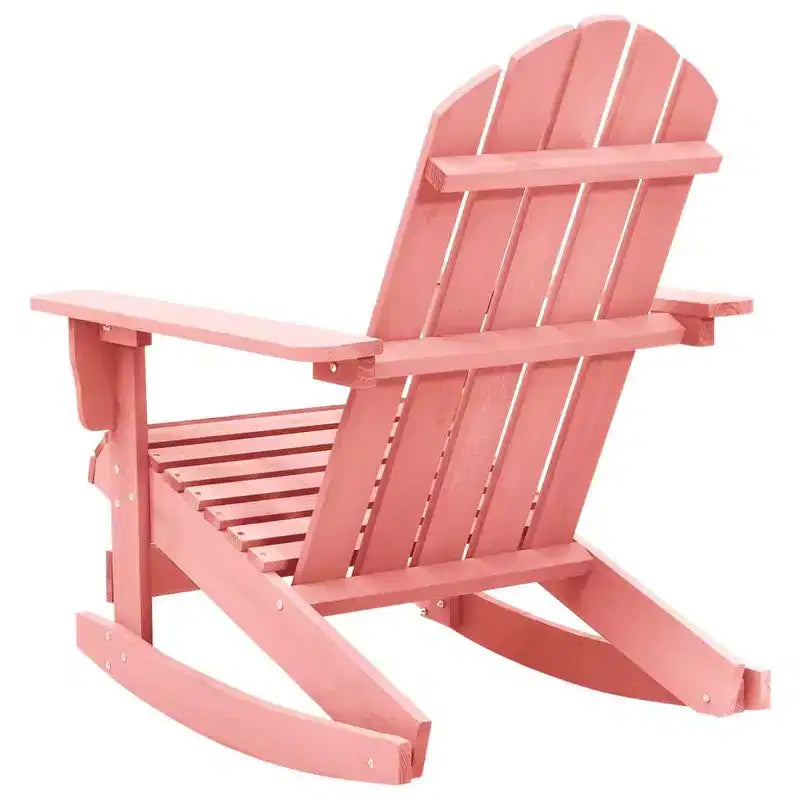 vidaXL Adirondack Rocking Chair Lounge Patio Chair for Garden Solid Wood Fir