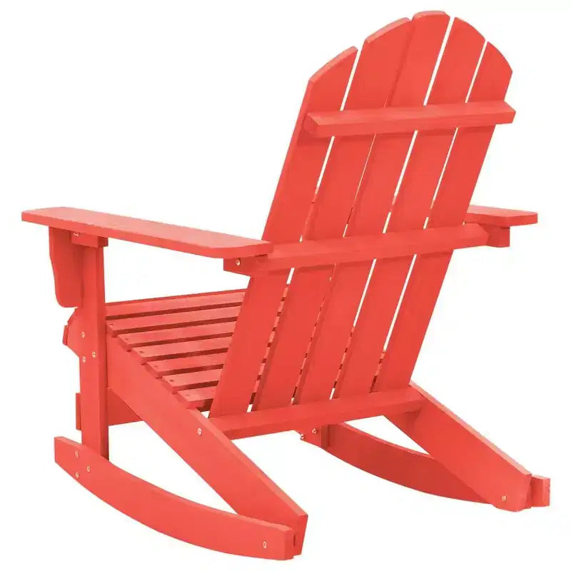 vidaXL Adirondack Rocking Chair Lounge Patio Chair for Garden Solid Wood Fir
