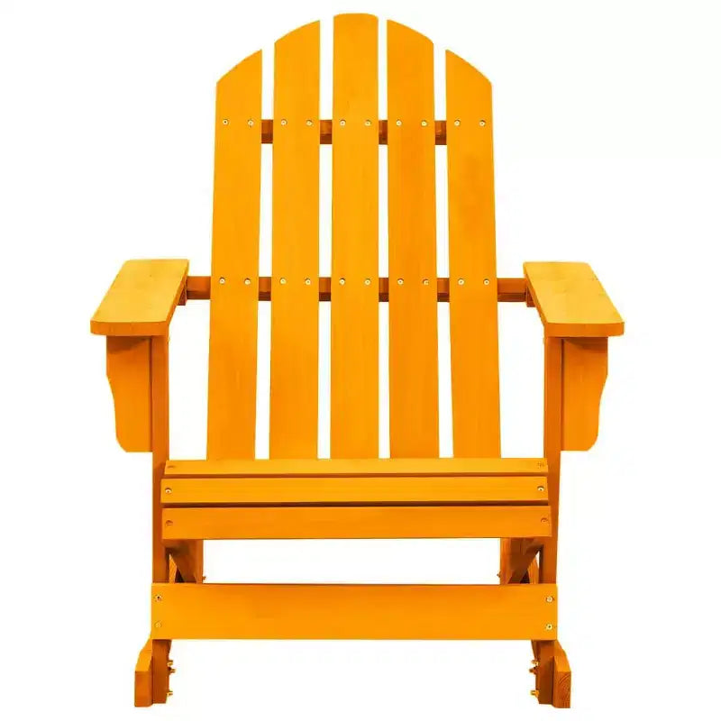 vidaXL Adirondack Rocking Chair Lounge Patio Chair for Garden Solid Wood Fir
