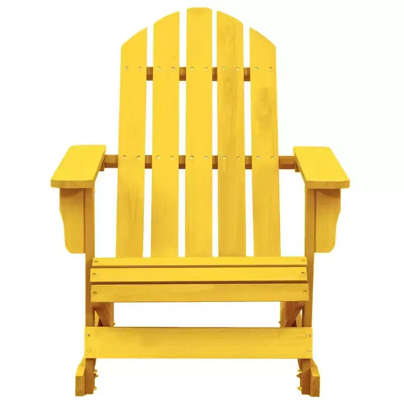 vidaXL Adirondack Rocking Chair Lounge Patio Chair for Garden Solid Wood Fir