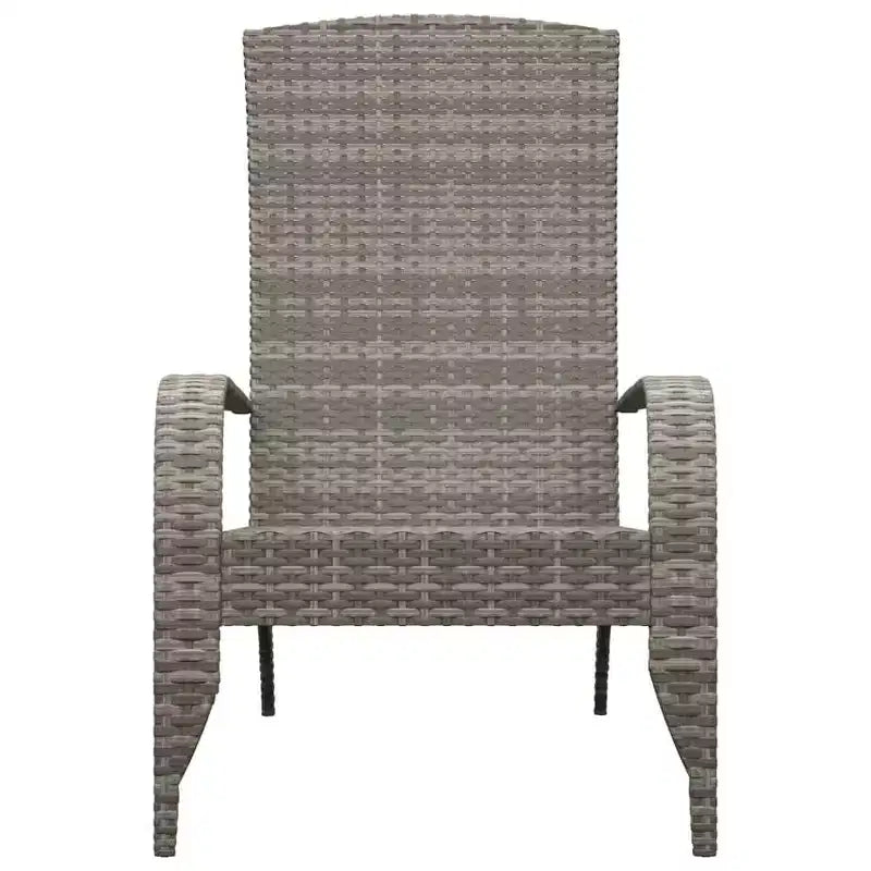 vidaXL Garden Adirondack Chair Poly Rattan