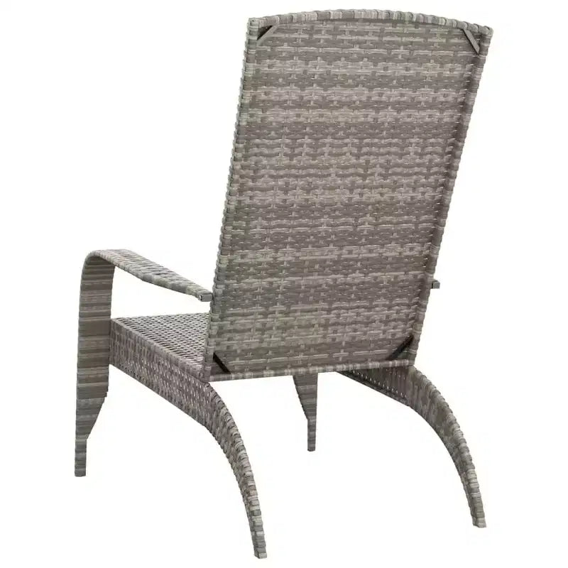vidaXL Garden Adirondack Chair Poly Rattan