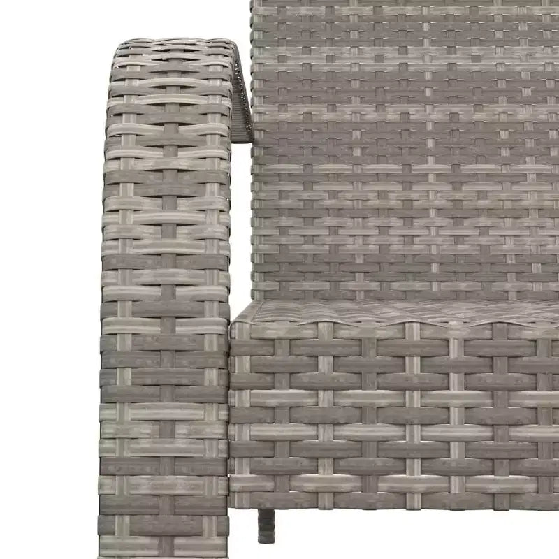 vidaXL Garden Adirondack Chair Poly Rattan