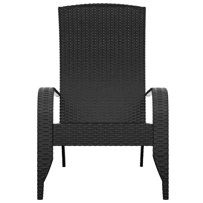 vidaXL Garden Adirondack Chair Poly Rattan