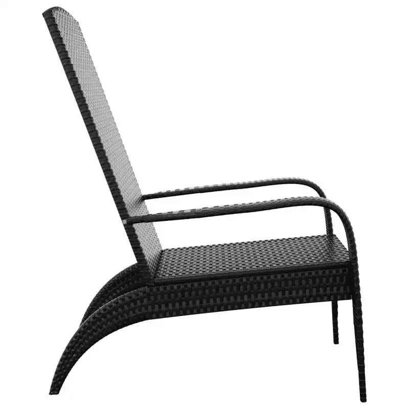 vidaXL Garden Adirondack Chair Poly Rattan