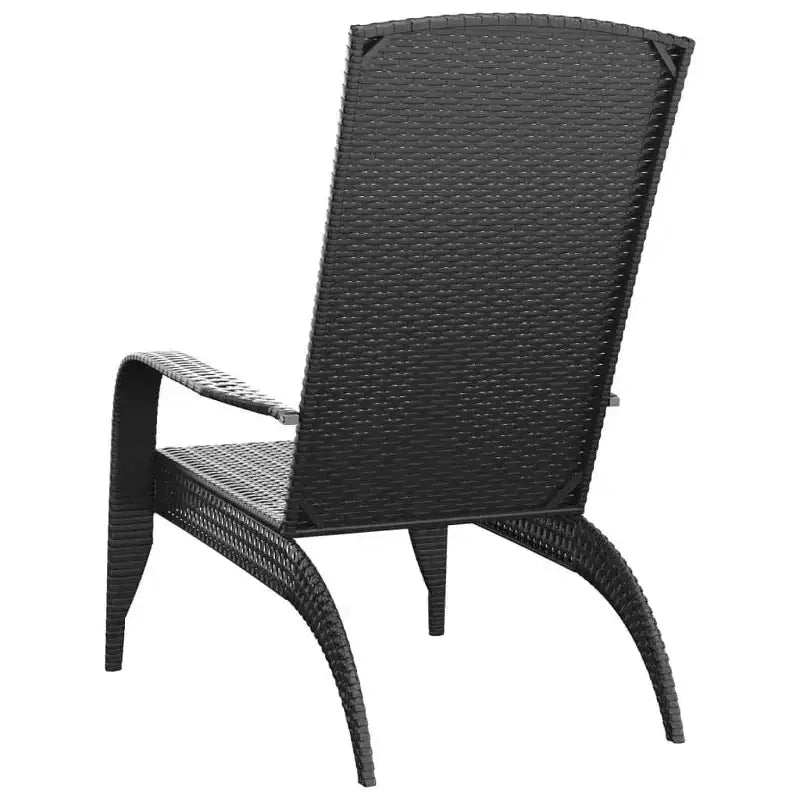 vidaXL Garden Adirondack Chair Poly Rattan